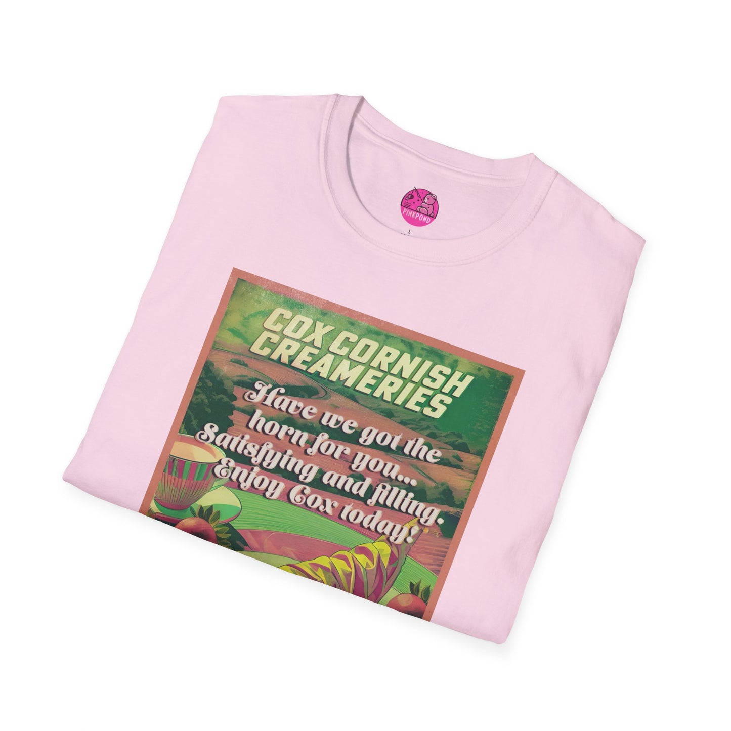 Saucy Vintage Cox Creameries - Satisfy Your Cravings T-Shirt