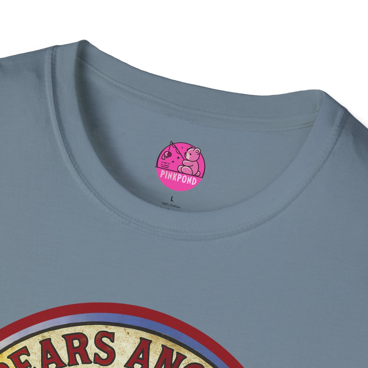 Biker Bear T-Shirt - Bears Angels Roundel, Ride With Pride