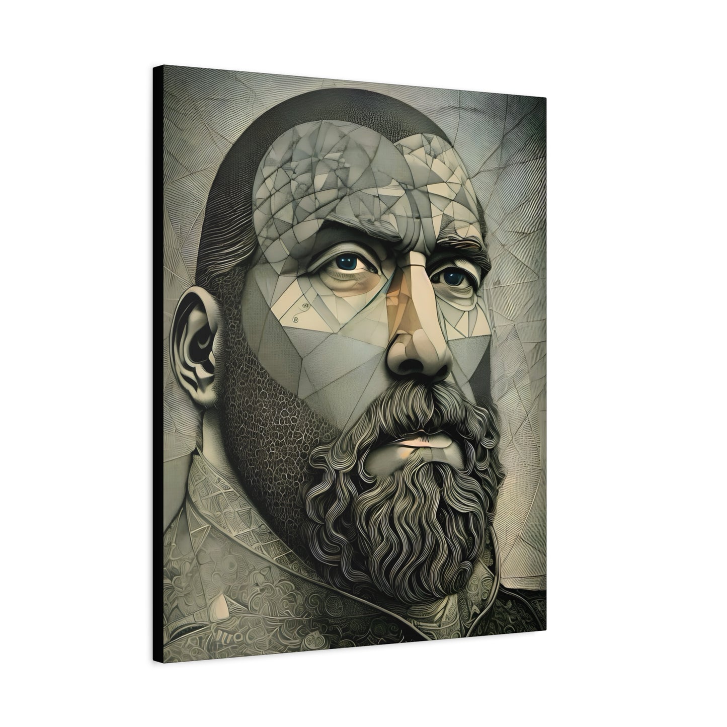 Fractured Peace -  Fine Art Print by Andrew McCarter adapted from a drawing by David Lake
