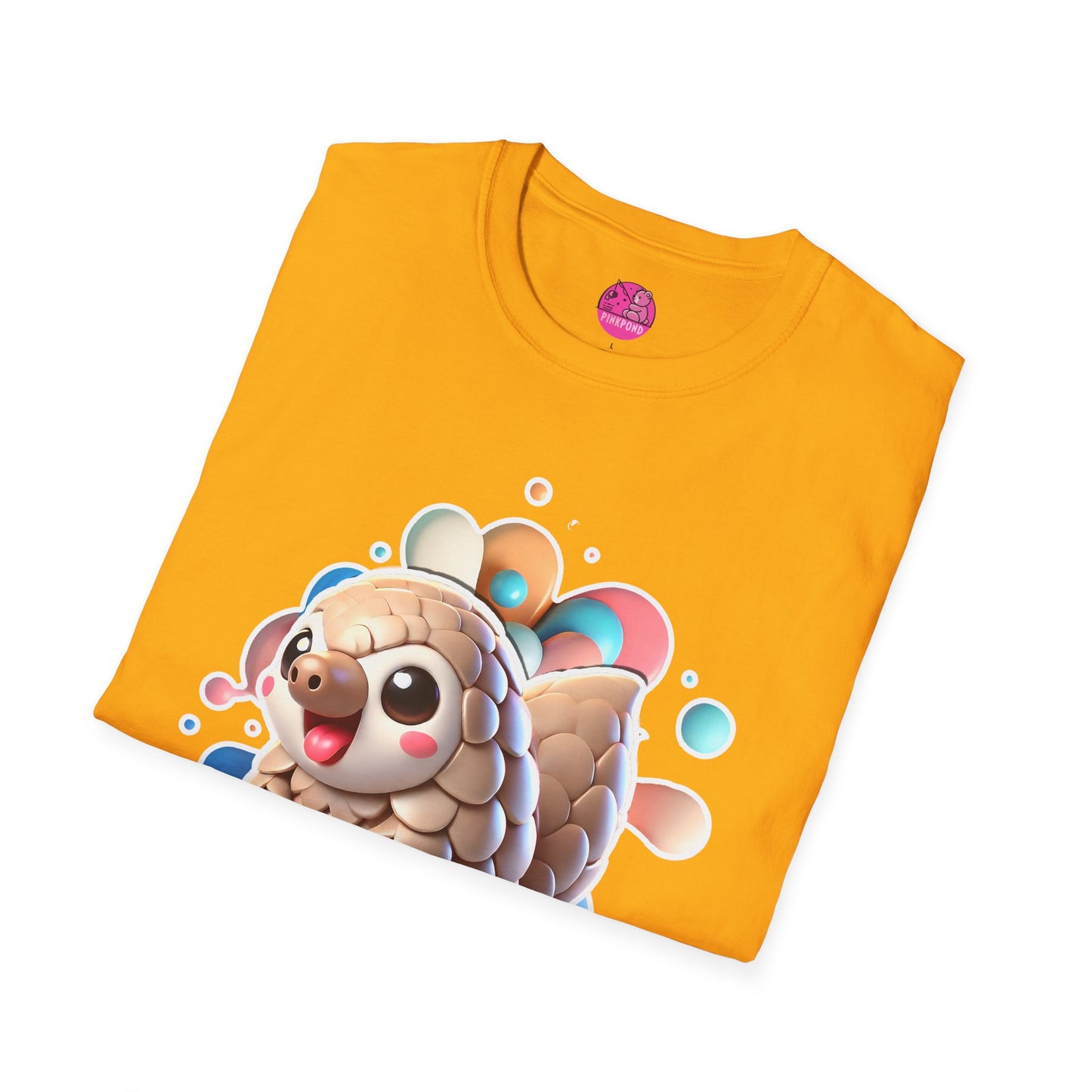 Pangolin Unisex T-Shirt - Peter the Pangolin Design