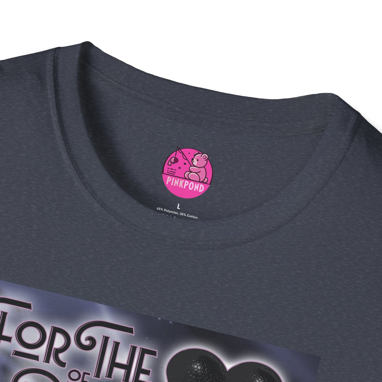 Rubber Bear” – Bold & Playful Tee 🖤🐻✨