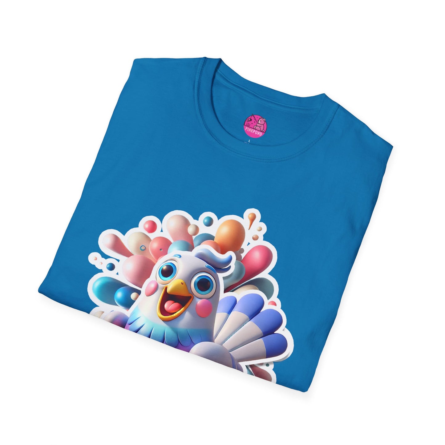 Simon the Pigeon T-Shirt – The Feathered Friend You Need - Unisex Softstyle Tee