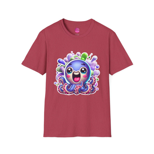 Olly the Octopus T-Shirt - Playful & Adorable Unisex Tee for Ocean Lovers