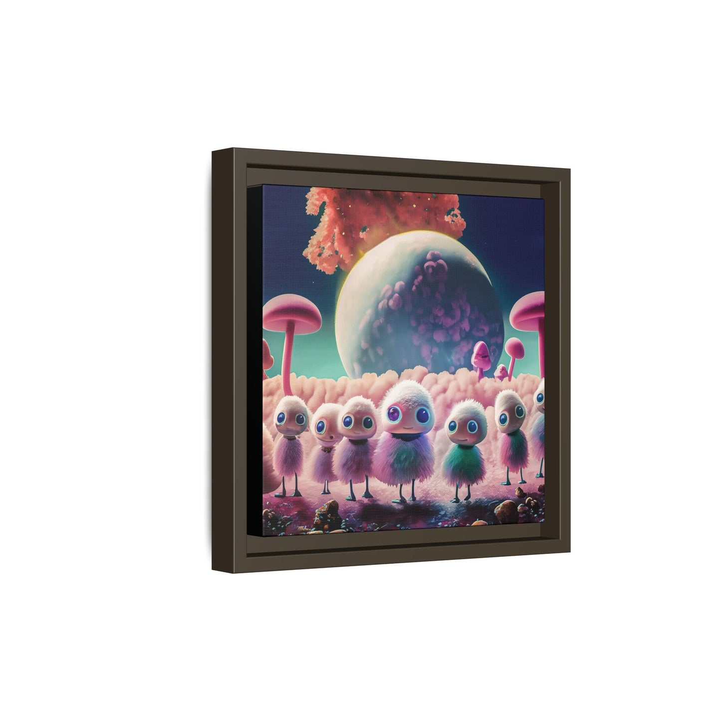 “"Keep smiling," whispered Axlar. "We can eat them later." – Fine Art Canvas Print By Andrew McCarter