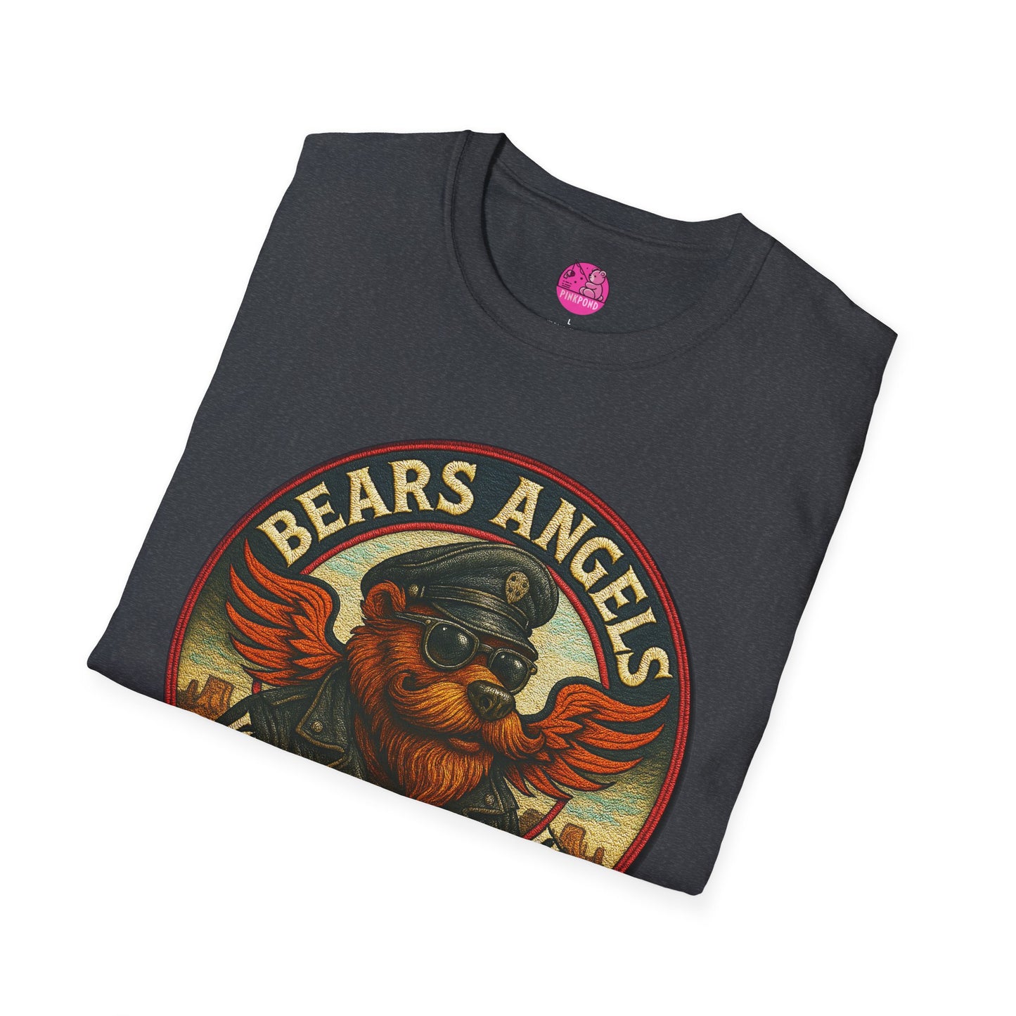 Biker Bears Angels Unisex T-Shirt - Where The Wild Ride Tee