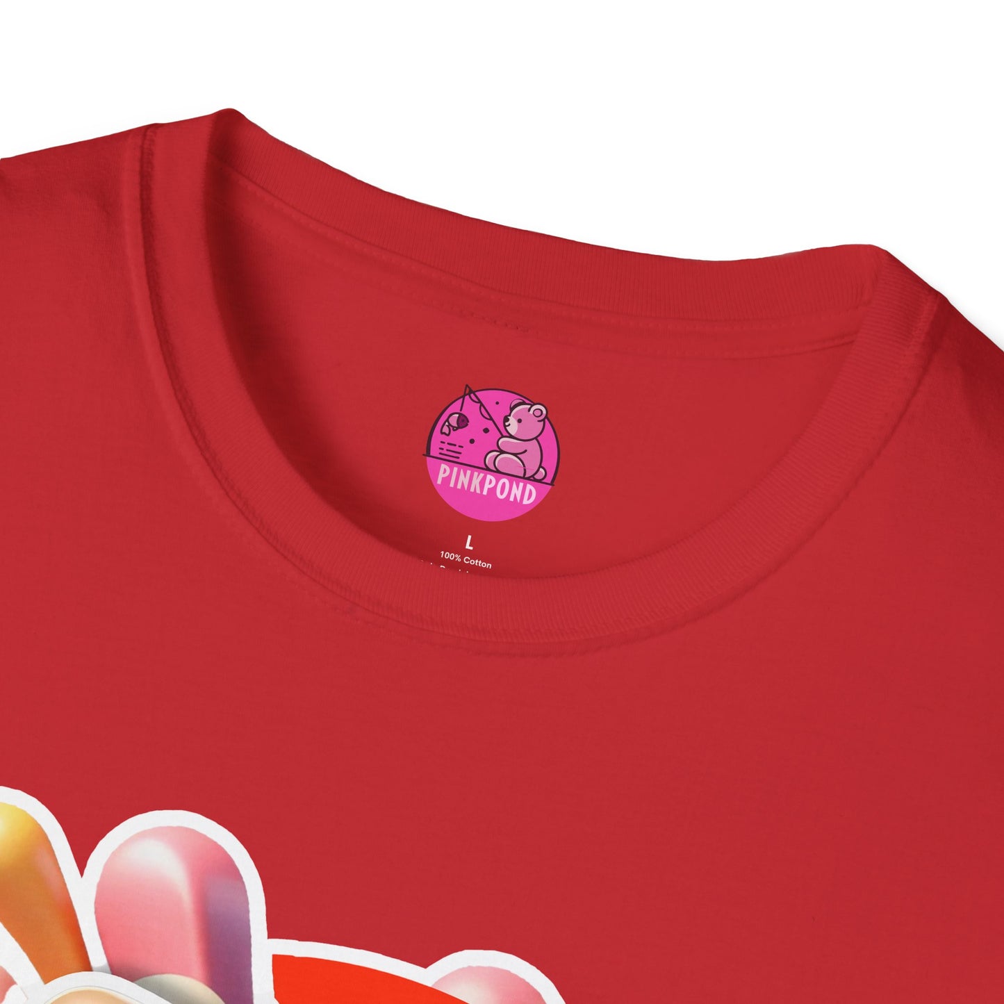Katey Cat T-Shirt - Burst of Playful Energy | Unisex Softstyle