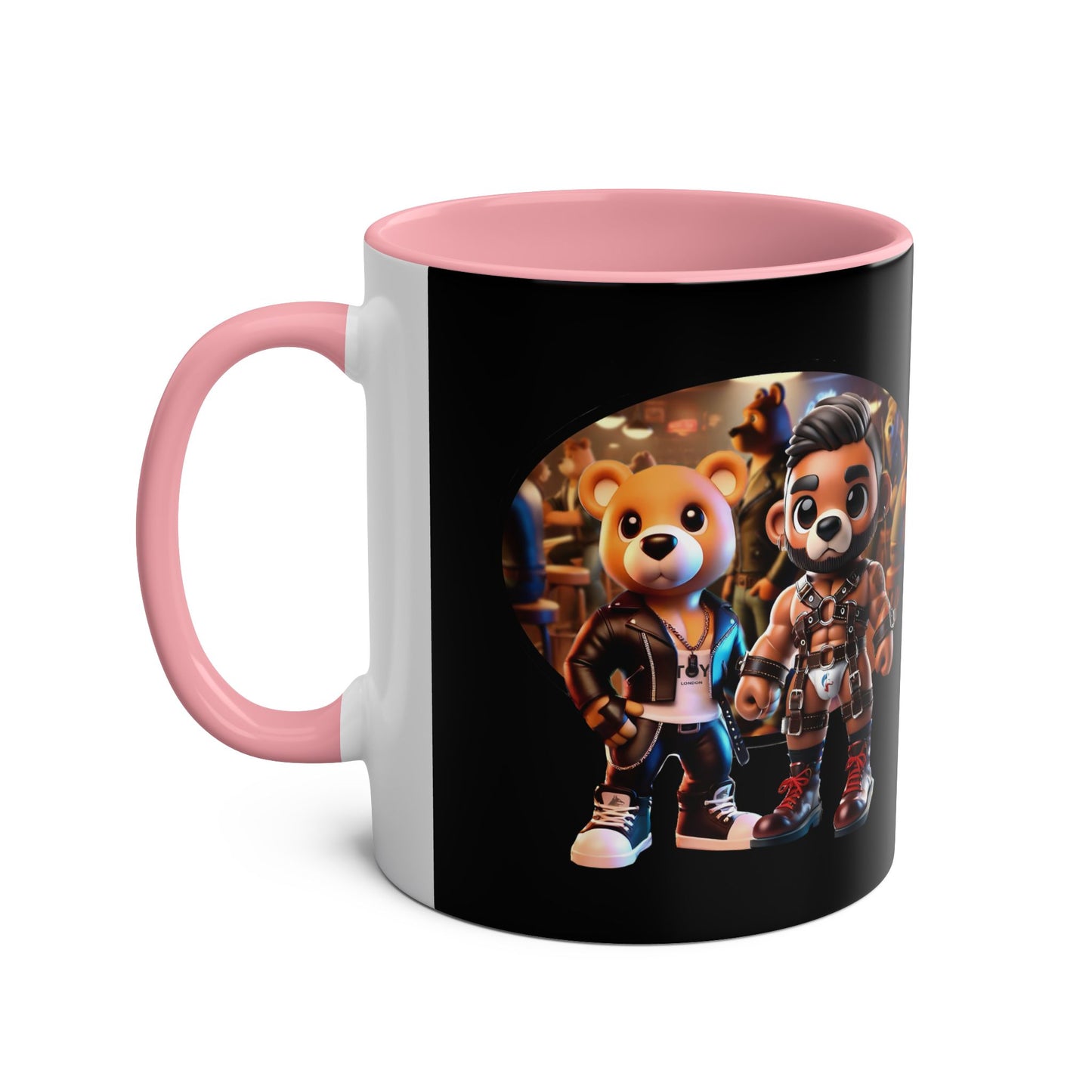 Bear Cubs on the Town - Pride Ceramic Mug