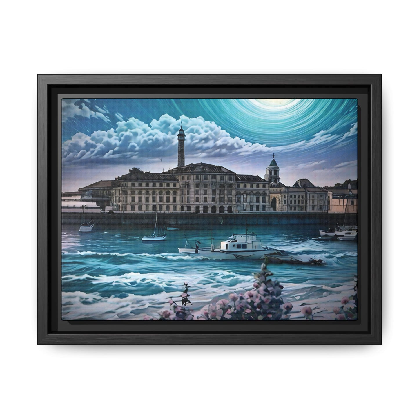 Tides of Time – Royal William Yard by Andrew McCarter - Canvas Print