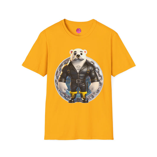 Masterful Polar Bear T-Shirt – Cool, Confident, Unbearably Stylish