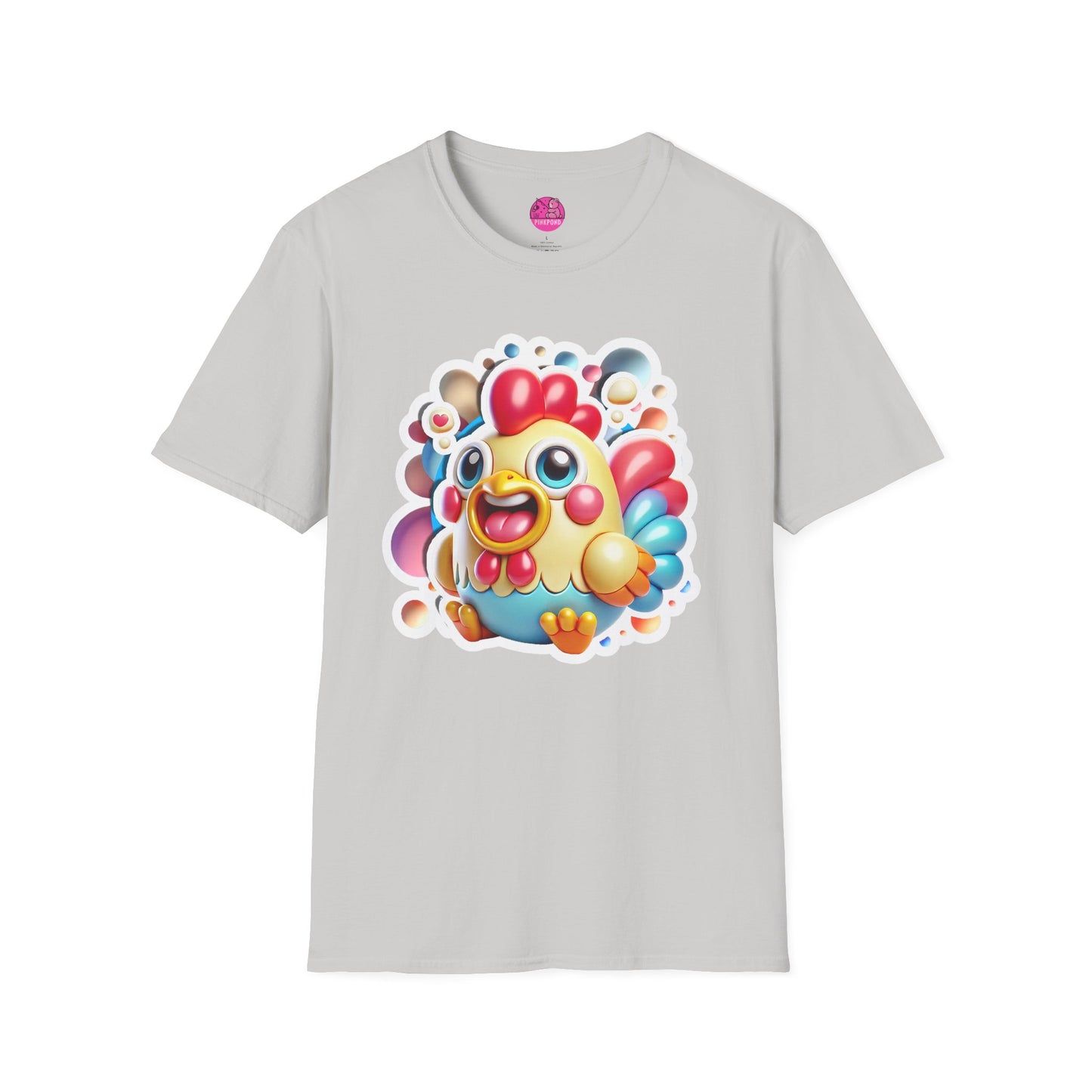 Colin Cockerel Tee - Fun Rooster Graphic Unisex T-Shirt