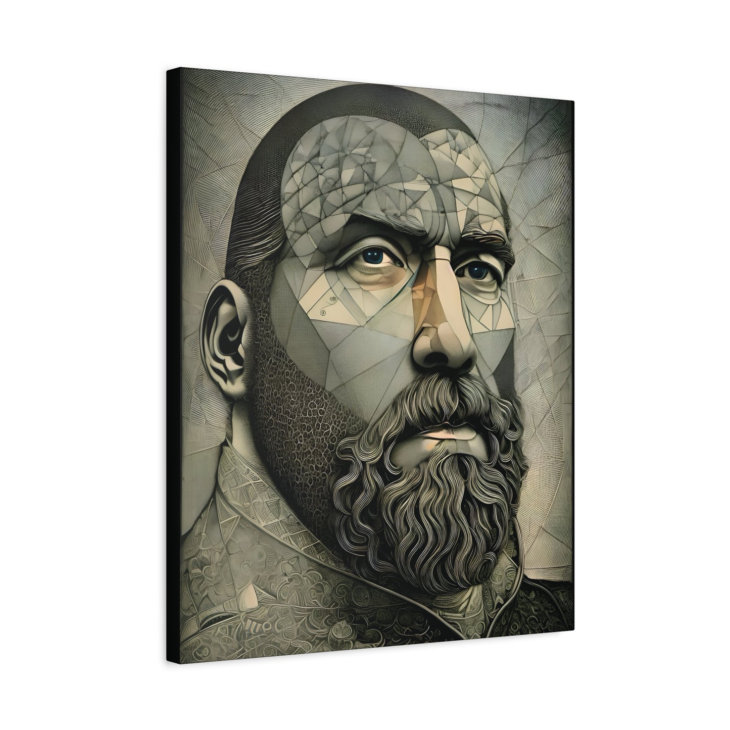 Fractured Peace - Fine Art Print by Andrew McCarter adapted from a drawing by David Lake