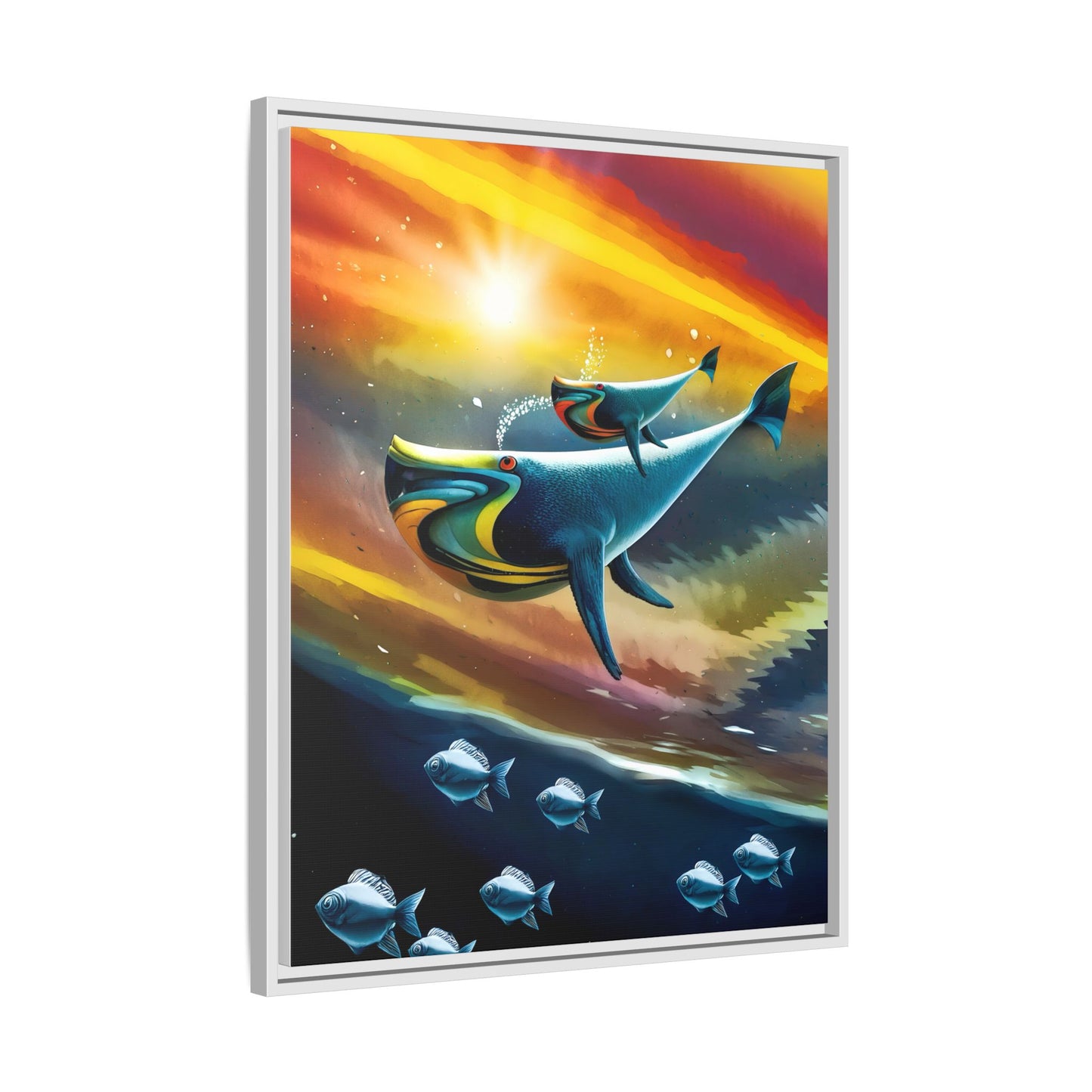 Celestial Whale by Andrew McCarter - Art Print