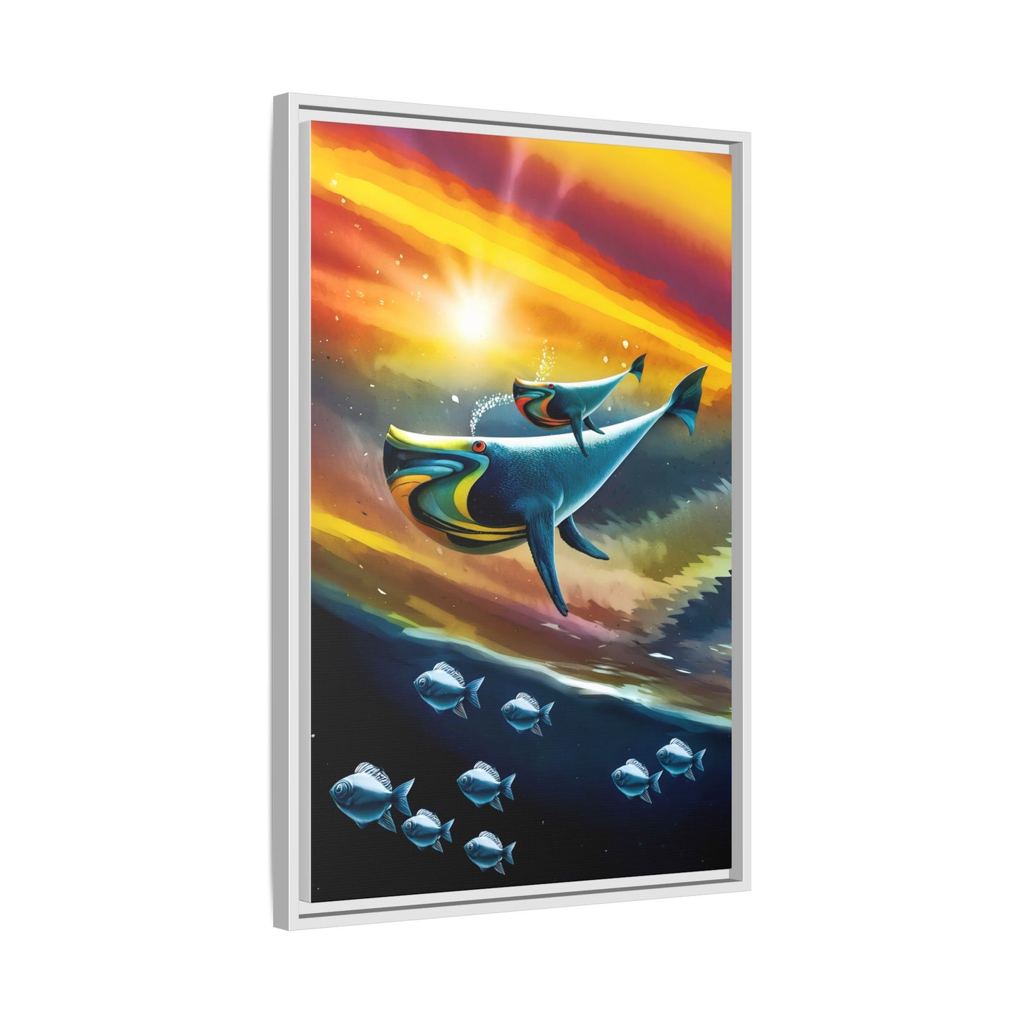 Celestial Whale by Andrew McCarter - Art Print