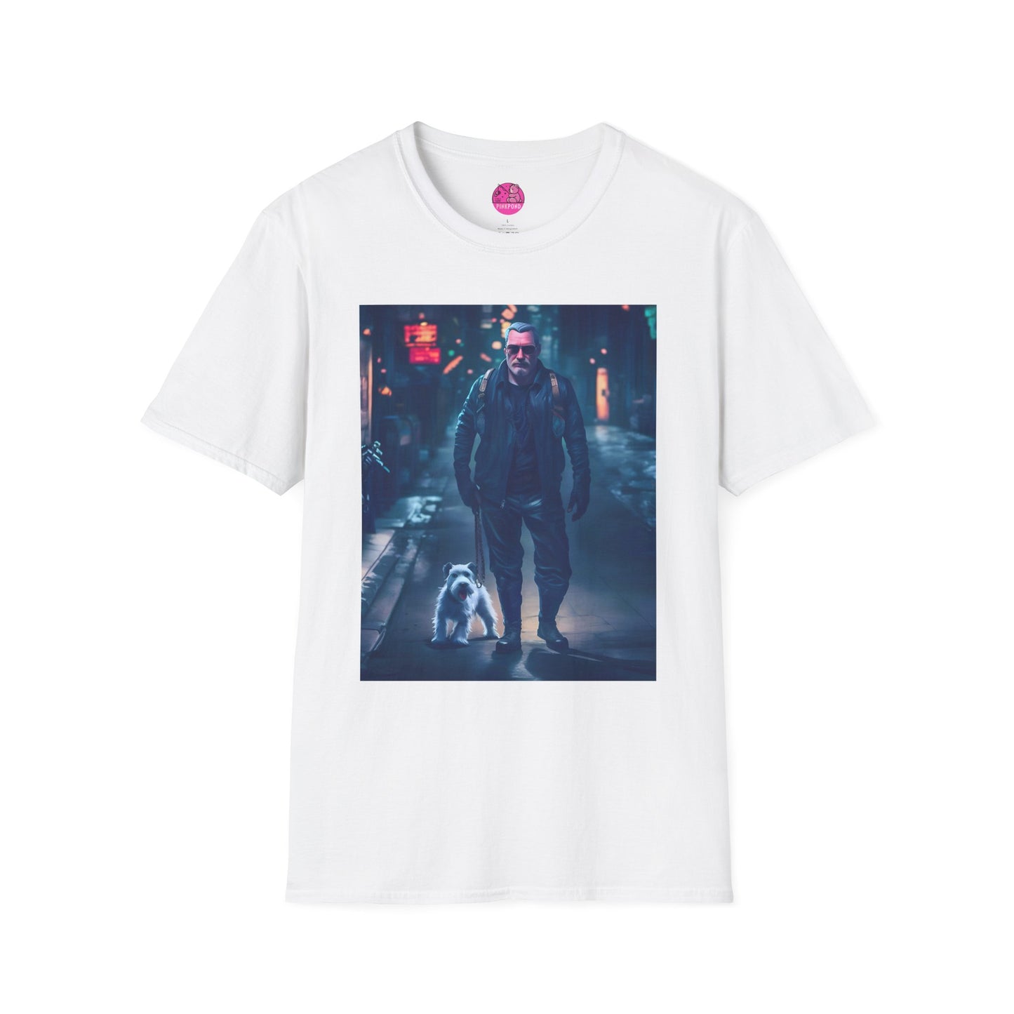 Midnight Stroll Graphic T-Shirt - Artwork by Andrew McCarter