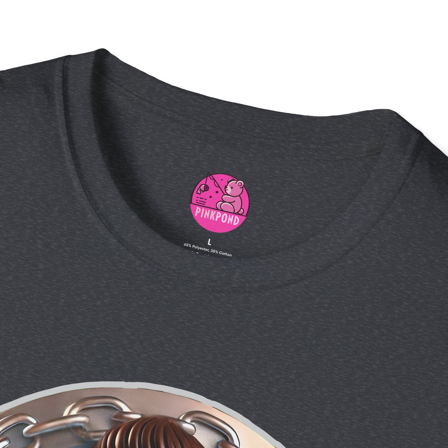 Love Struck Cub – Cute & Bold Chibi Bear T-Shirt