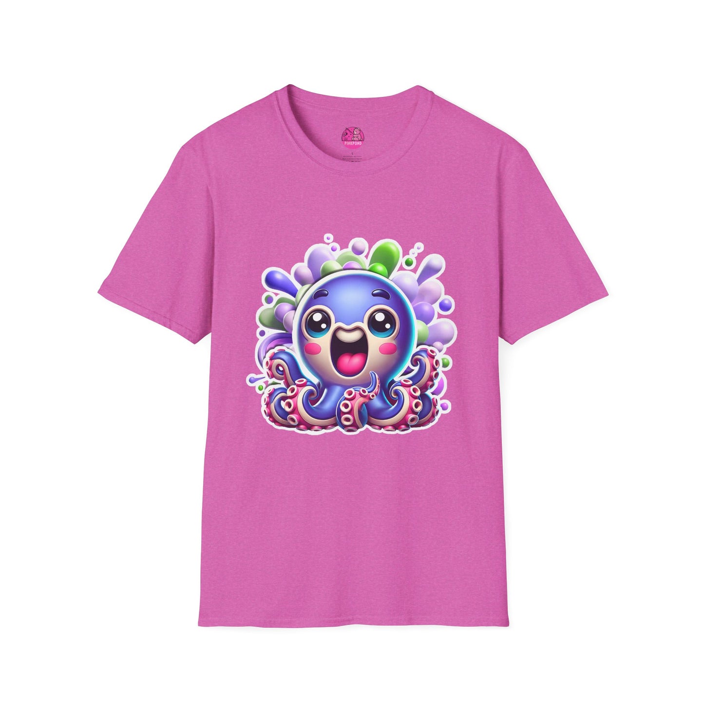 Olly the Octopus T-Shirt - Playful & Adorable Unisex Tee for Ocean Lovers