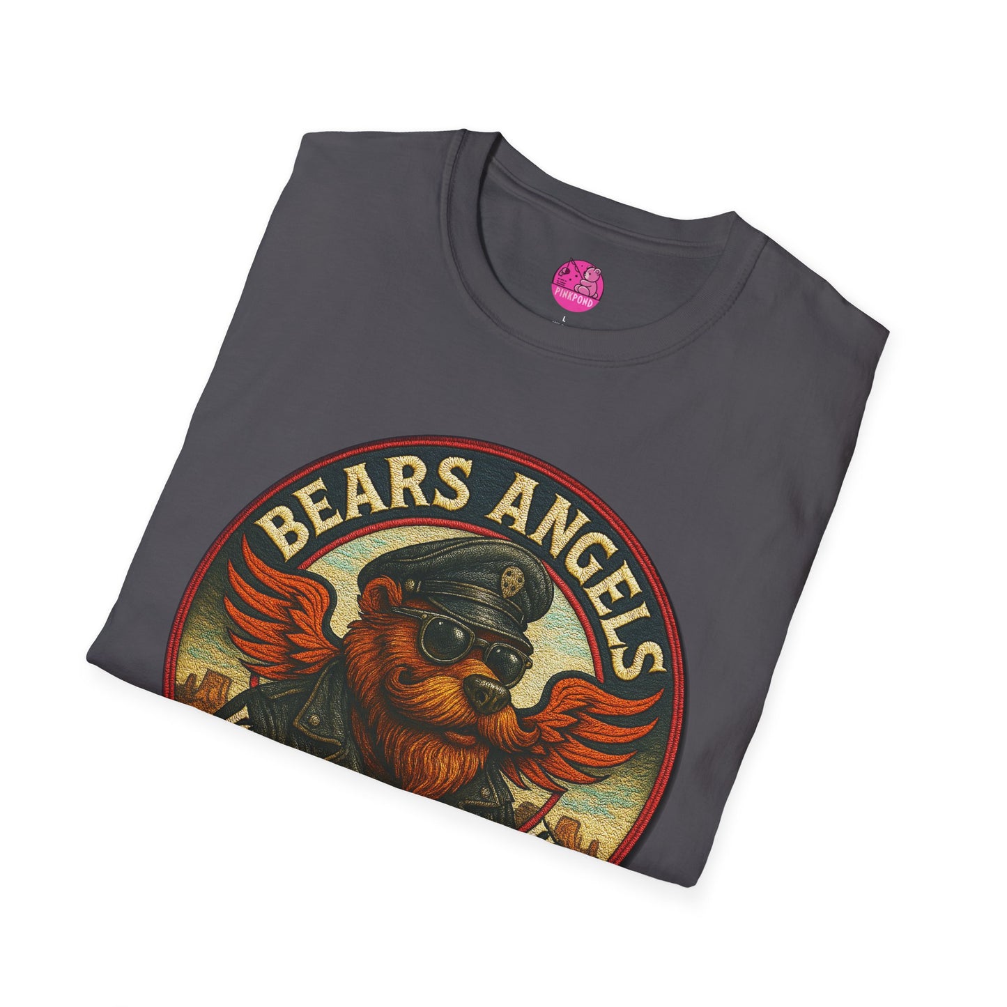 Biker Bears Angels Unisex T-Shirt - Where The Wild Ride Tee