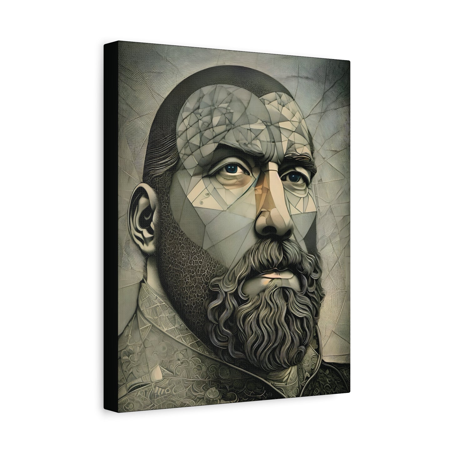 Fractured Peace - Fine Art Print by Andrew McCarter adapted from a drawing by David Lake
