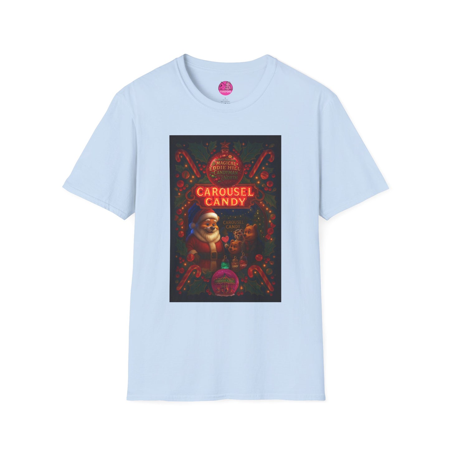Carousel Candy Christmas T-Shirt — Eddie Hill, The Candyman of the North