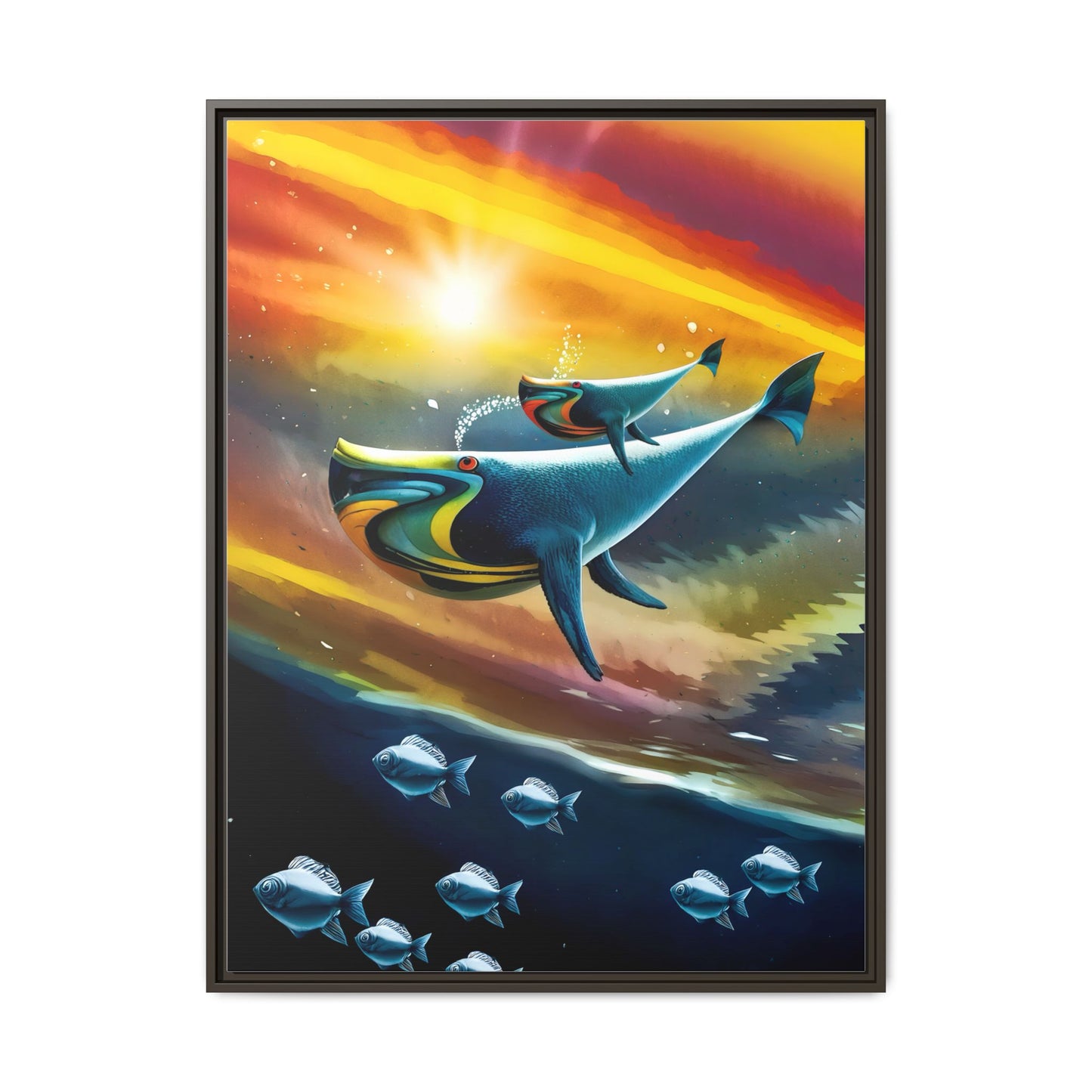 Celestial Whale by Andrew McCarter - Art Print