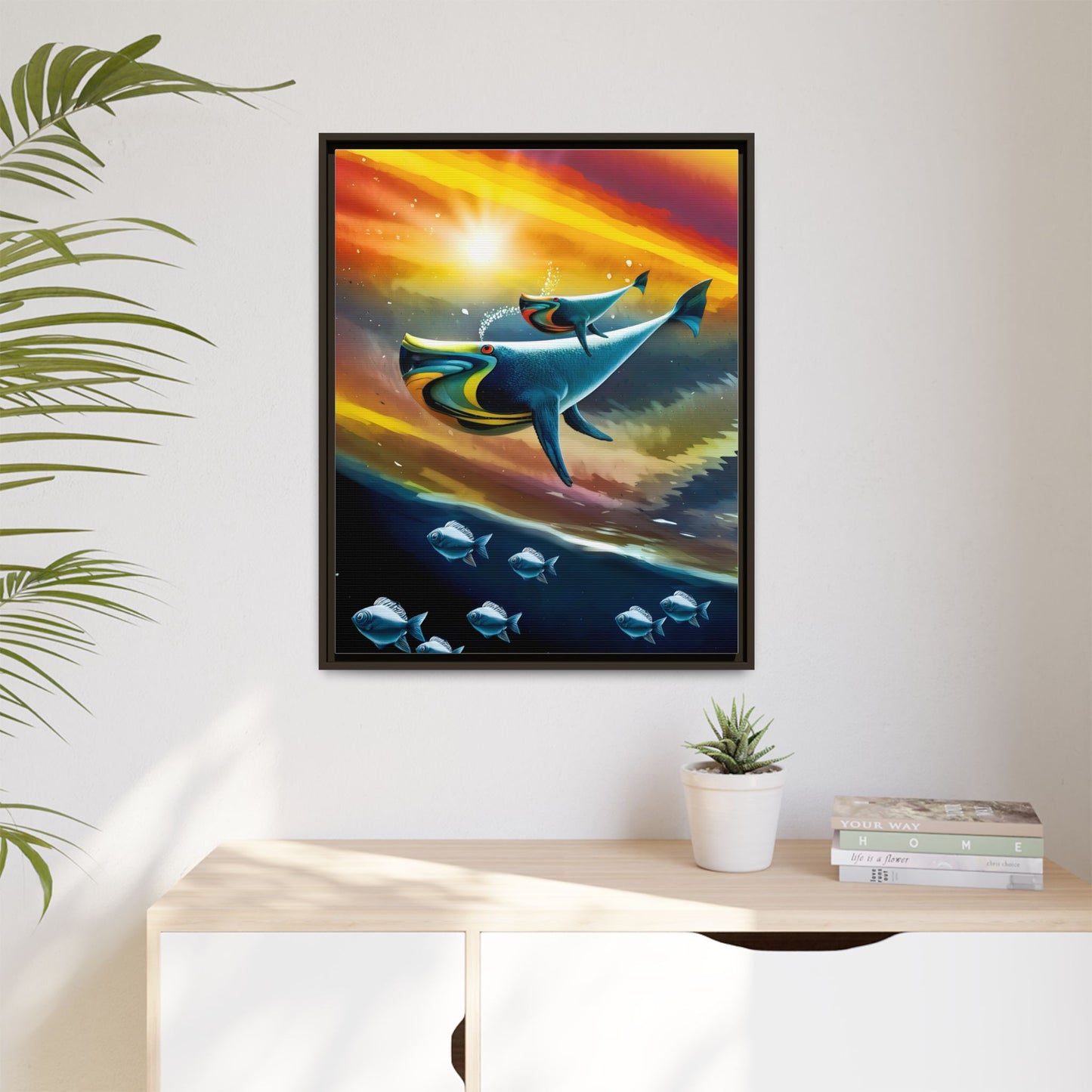 Celestial Whale by Andrew McCarter - Art Print