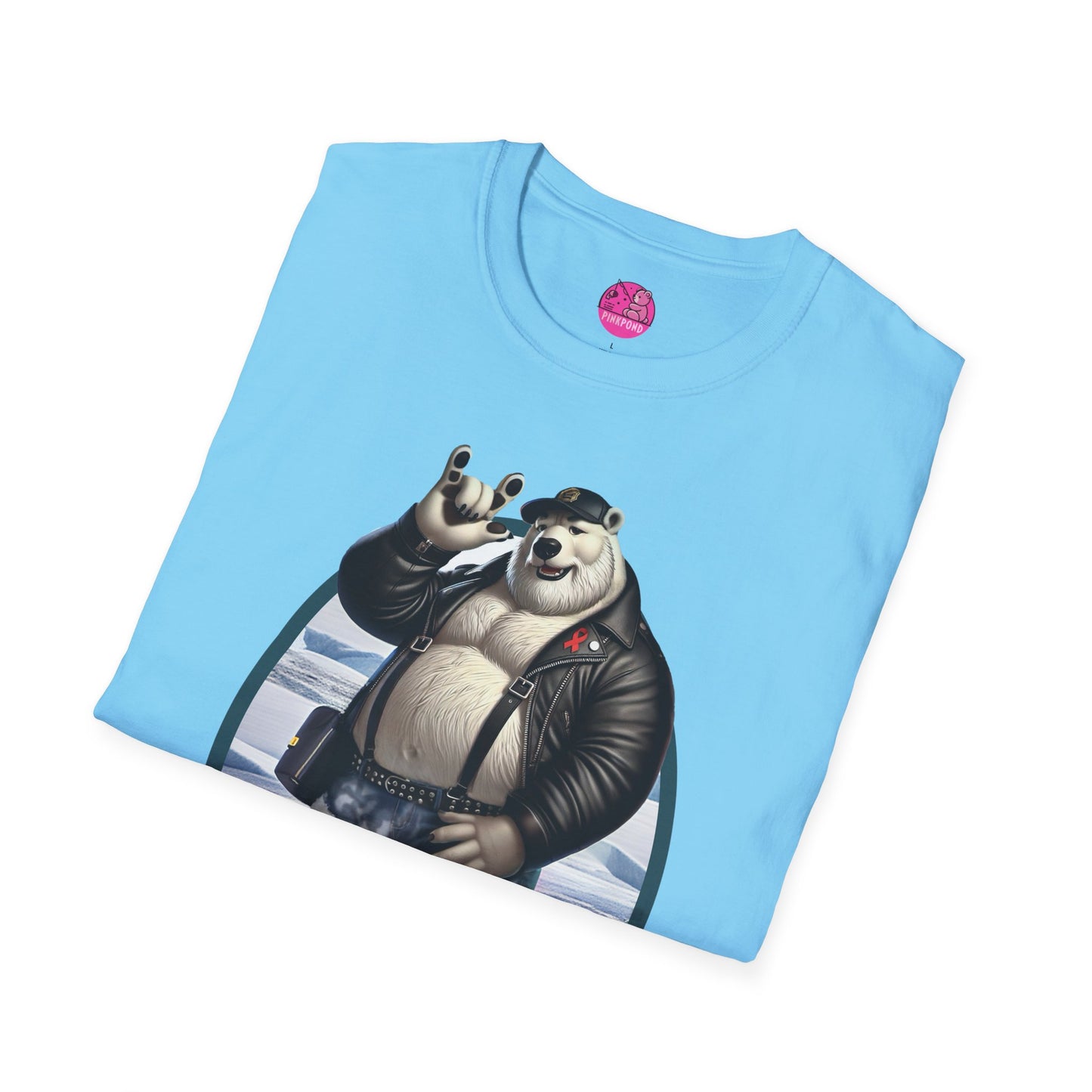 Artic Rebel Polar Bear Love Graphic Tee - ASL Love Sign