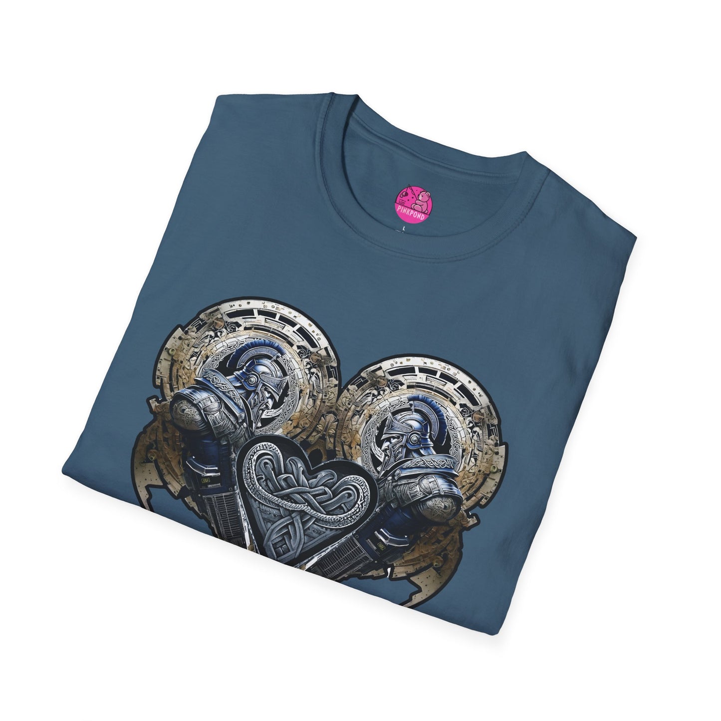 Cybernetic Trojan – Twin Guardians of the Heart T-shirt