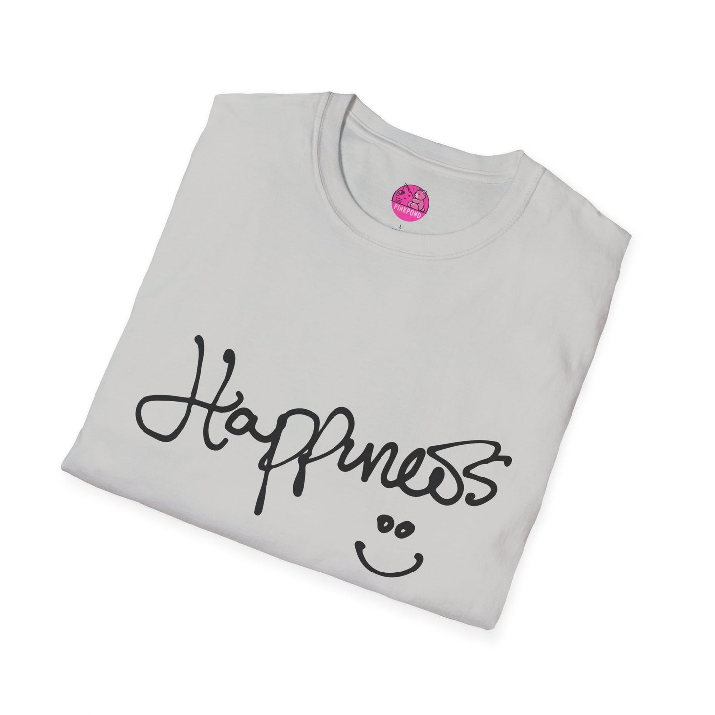 Happiness - Minimalist Positive Vibes T-Shirt