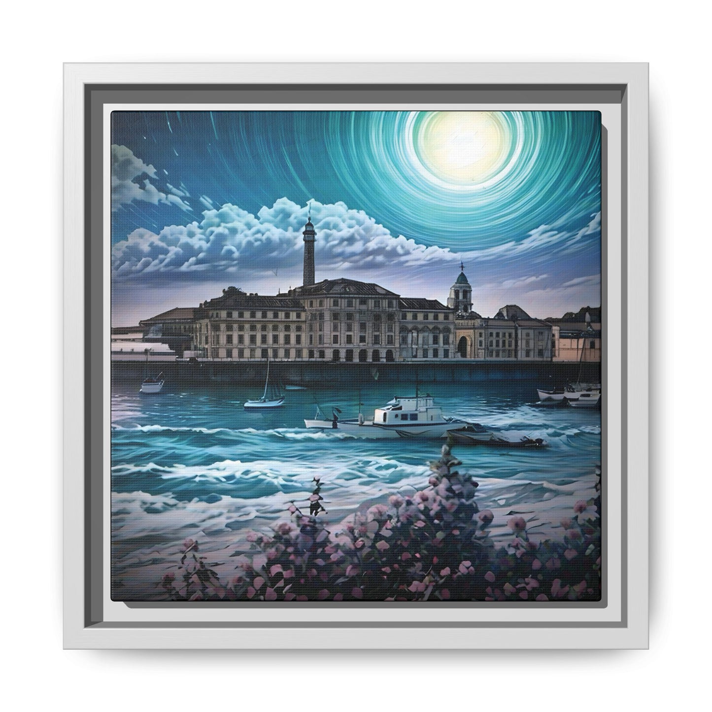 Tides of Time – Royal William Yard by Andrew McCarter - Canvas Print