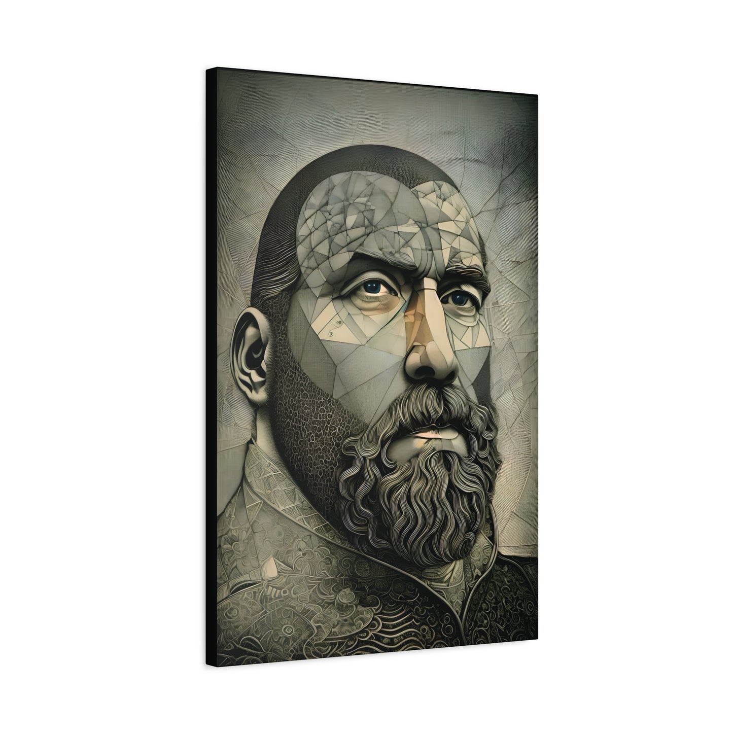 Fractured Peace - Fine Art Print by Andrew McCarter adapted from a drawing by David Lake