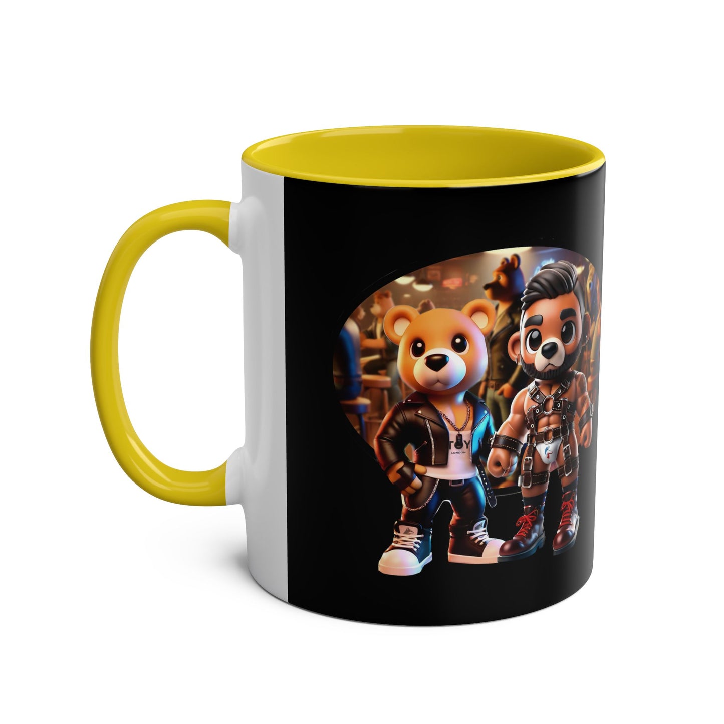 Bear Cubs on the Town - Pride Ceramic Mug