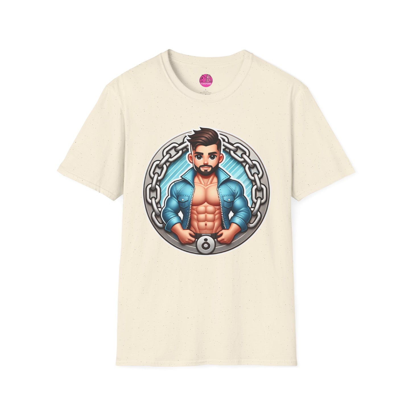 Retro Rebel Muscle Cub Graphic T-Shirt