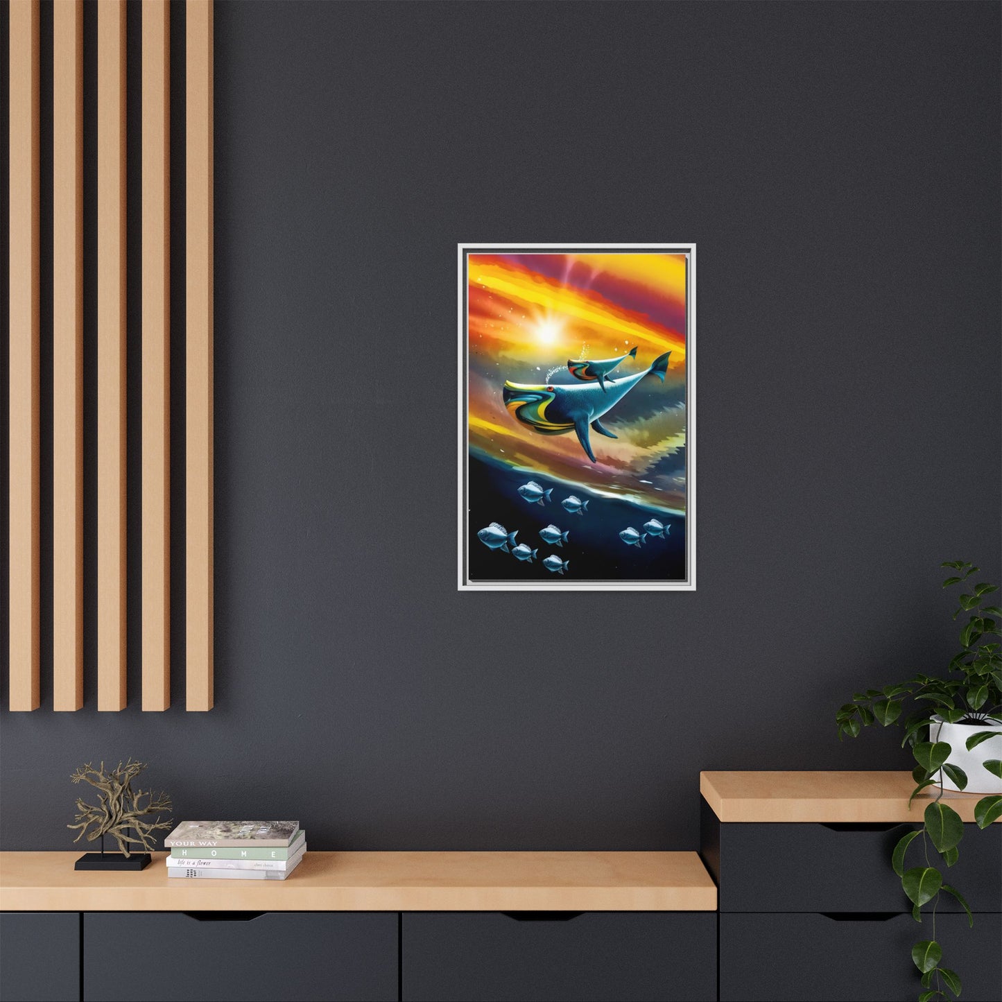 Celestial Whale by Andrew McCarter - Art Print
