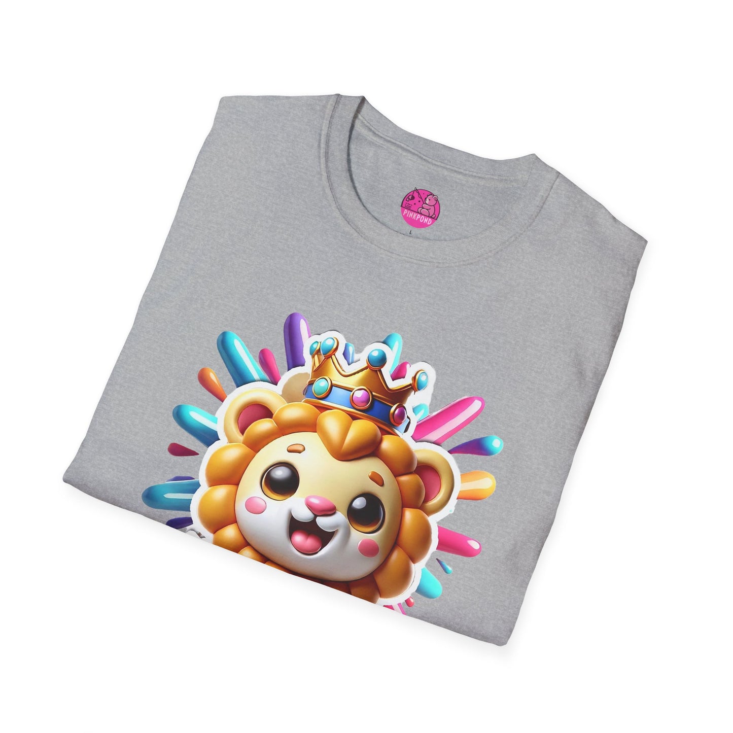 Leon the Lion King Unisex T-Shirt - Fun and Funky Jungle Tee