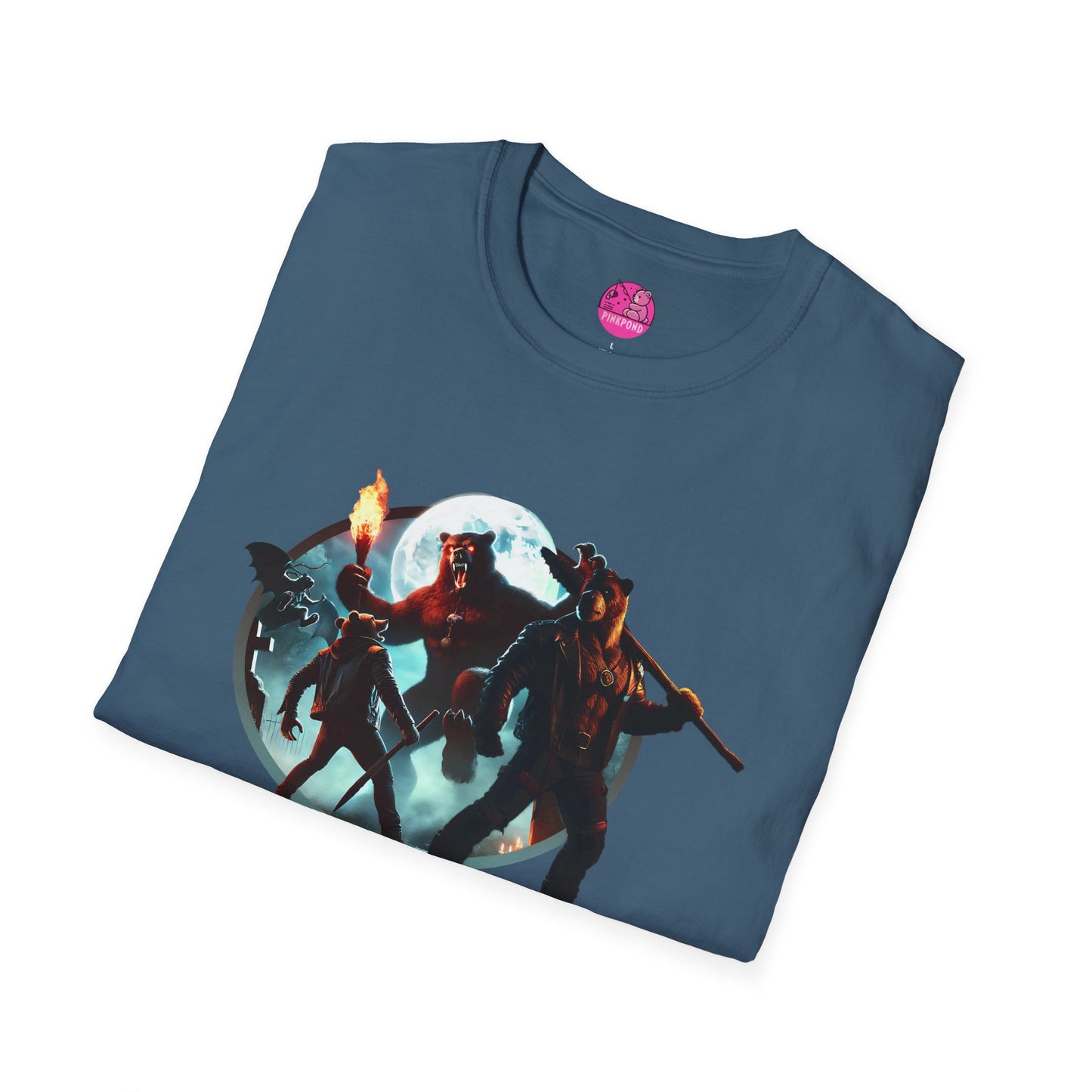VampBear Slayer T-Shirt - Horror, Humour, and Chaos