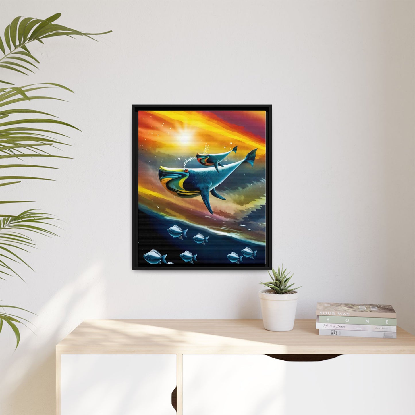 Celestial Whale by Andrew McCarter - Art Print