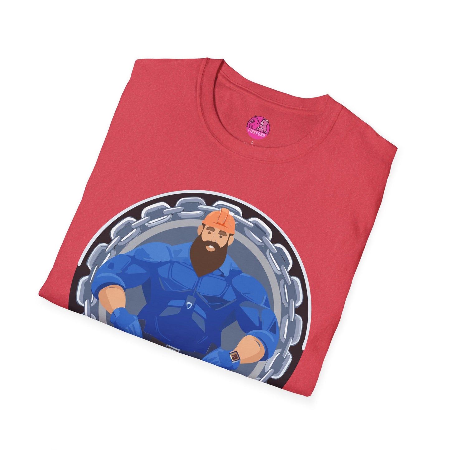 Construction Worker Bear  Graphic T-Shirt