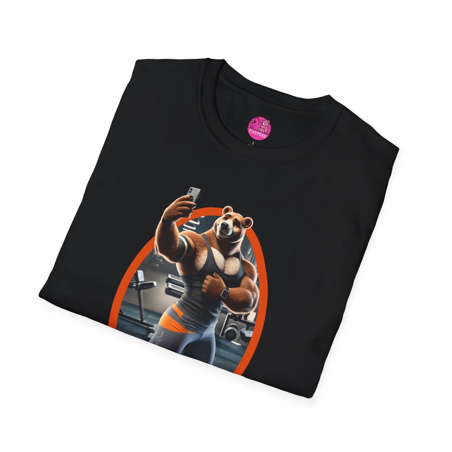 Lycra Gym Bear T-Shirt