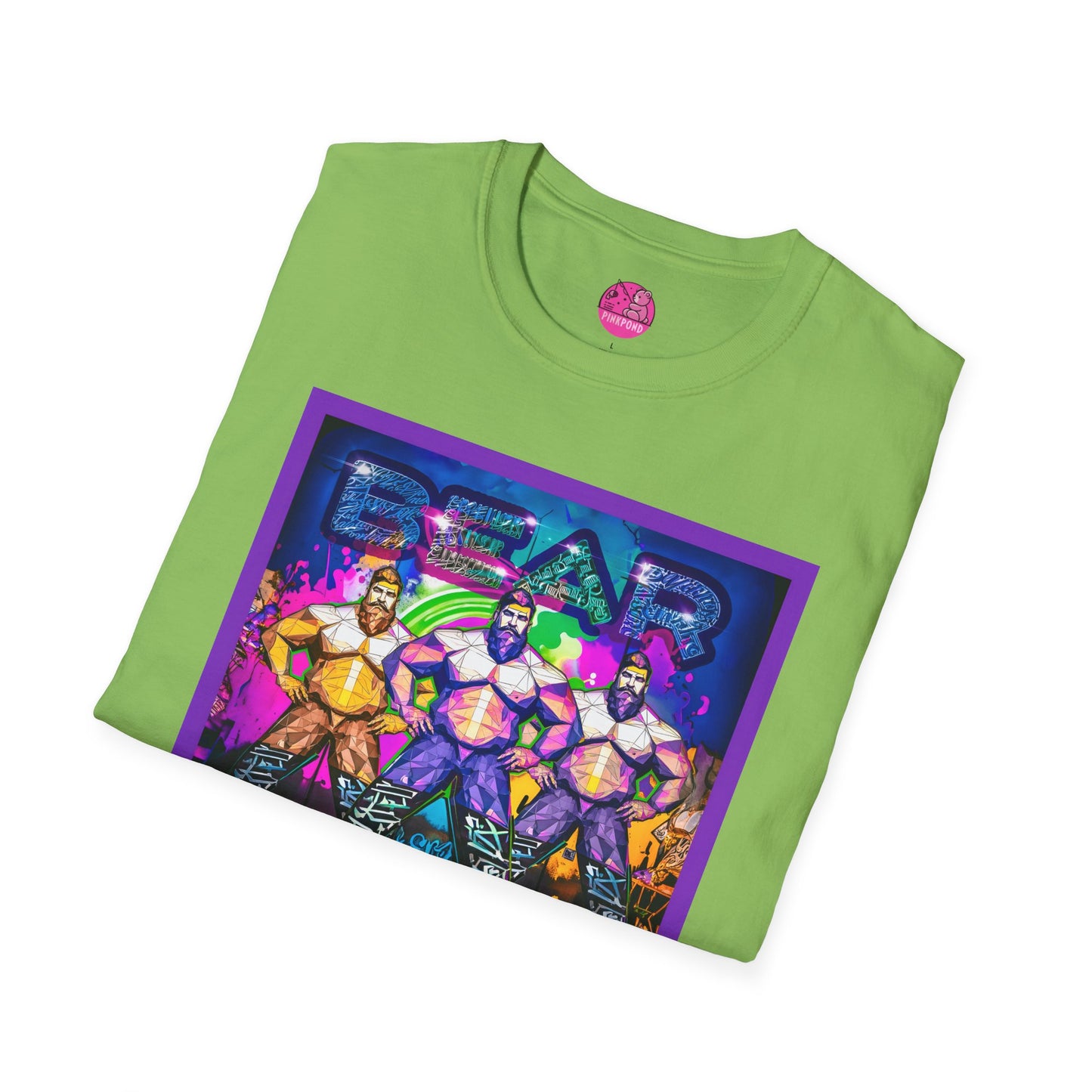 BEAR BAIT – Neon Edition Graphic T-Shirt