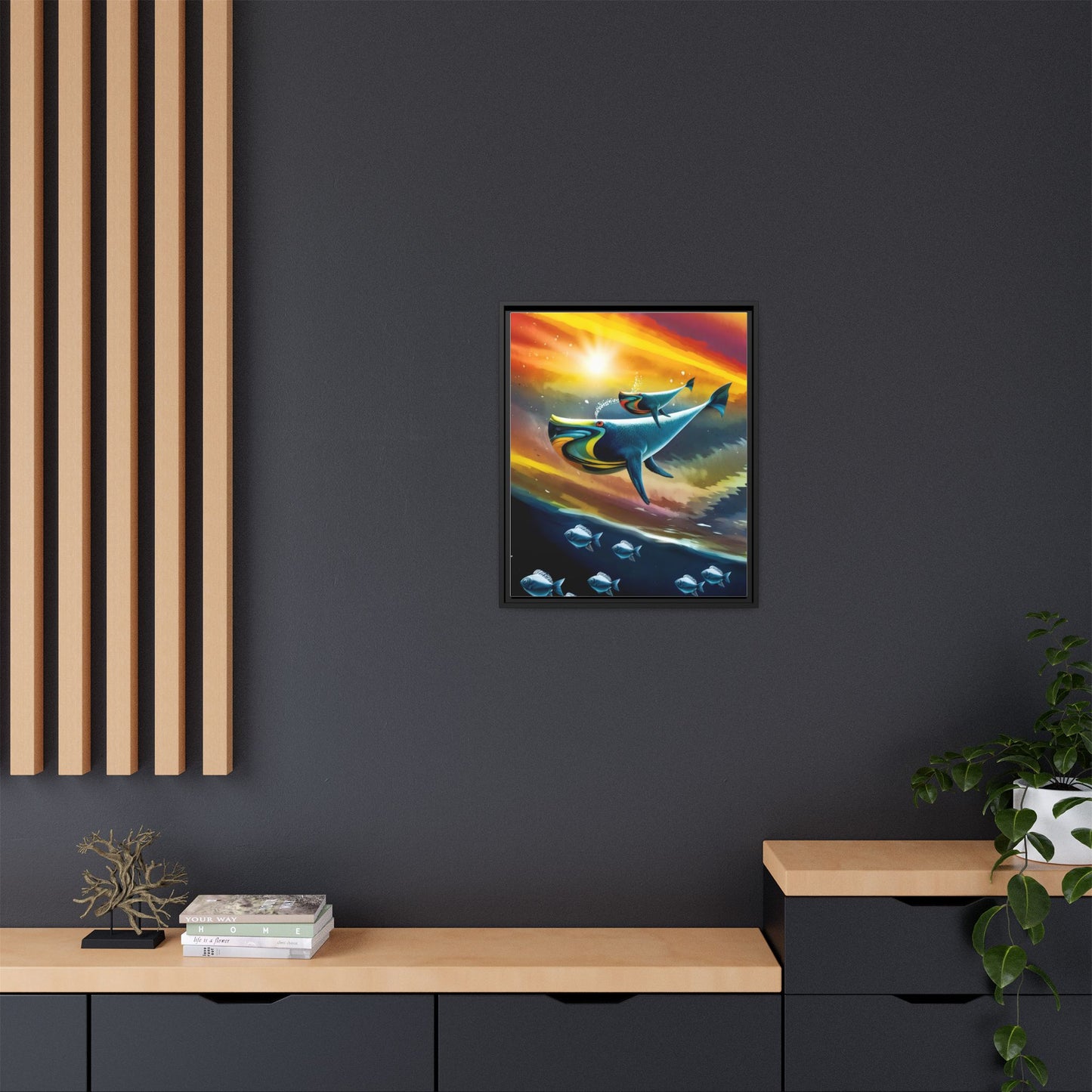 Celestial Whale by Andrew McCarter - Art Print