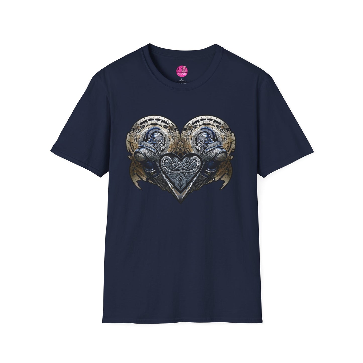 Cybernetic Trojan – Twin Guardians of the Heart T-shirt