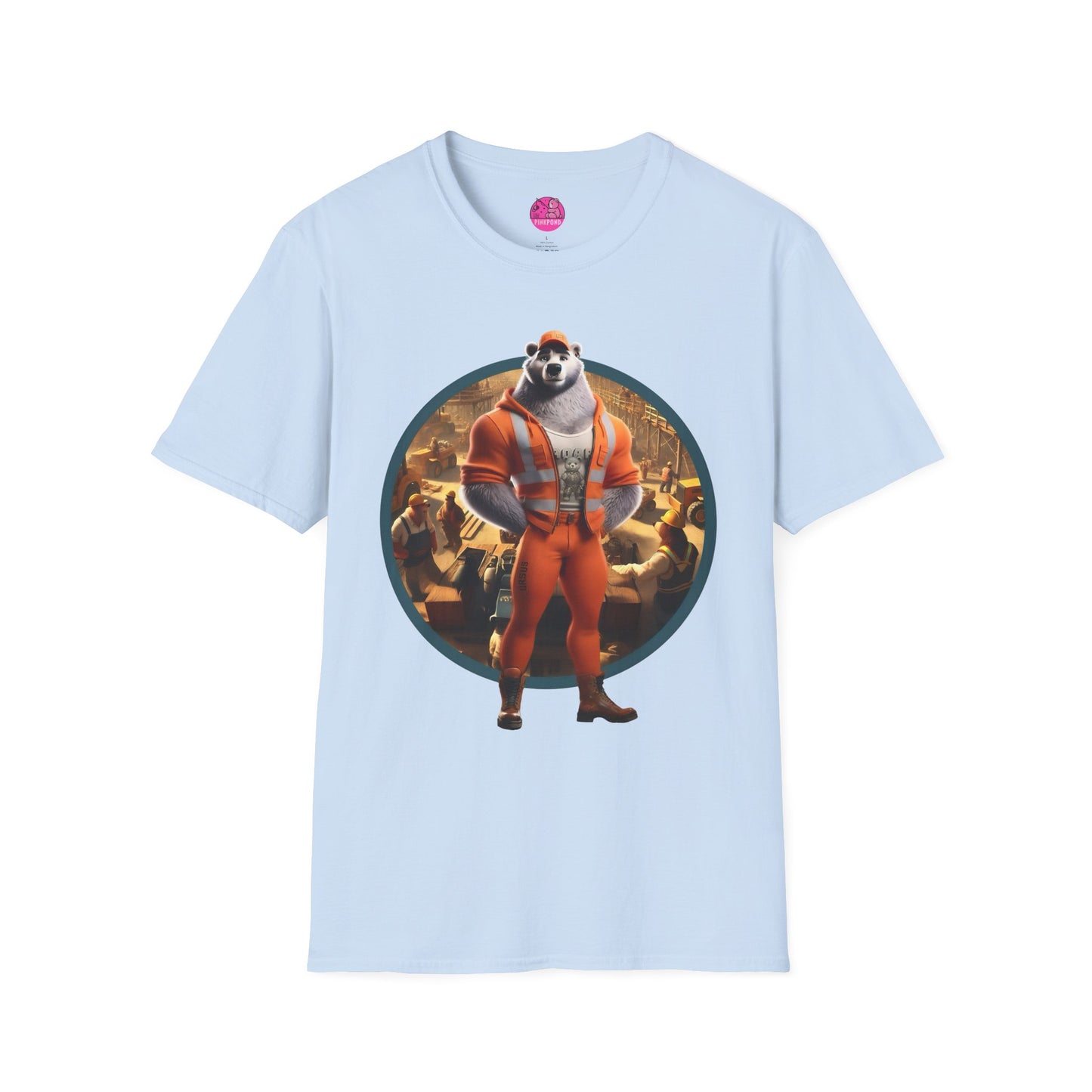 Polar Bear Construction Tee - Ursus Works Unisex T-Shirt