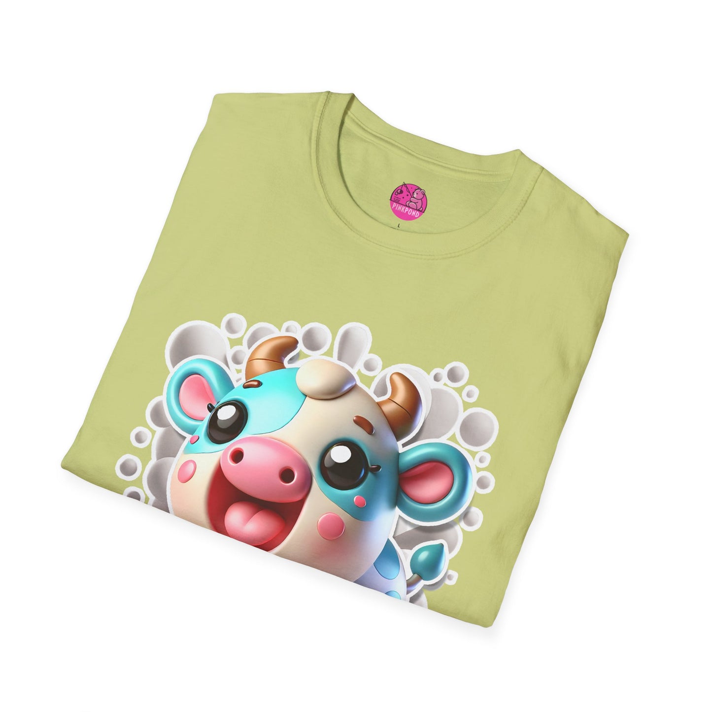 Carmen the Cow T-Shirt - Cute Farmyard Tee for Fun Fashion Fans