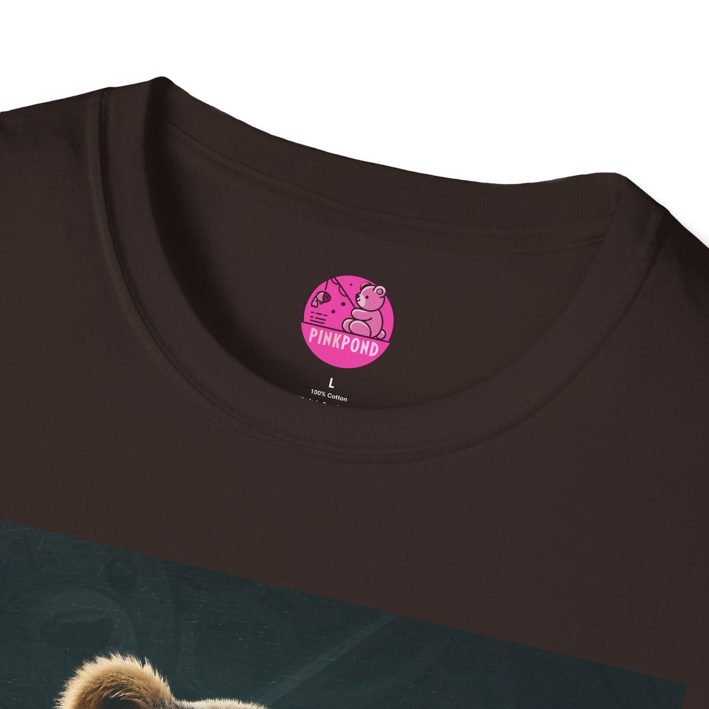 Boss Bear Graphic Tee - Unisex Softstyle T-Shirt for Power Players
