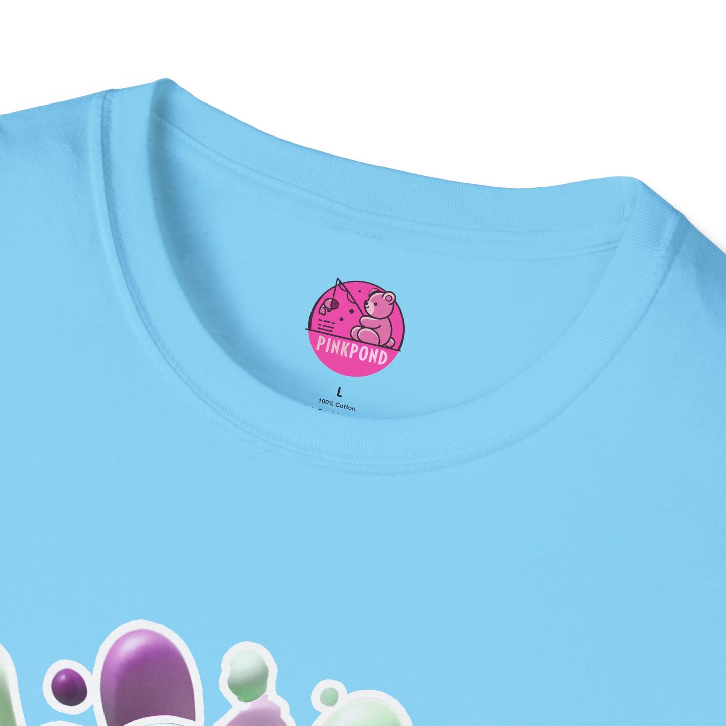 Eugene the Elephant T-Shirt - Unisex Softstyle Tee with Big Ears and Playful Charm