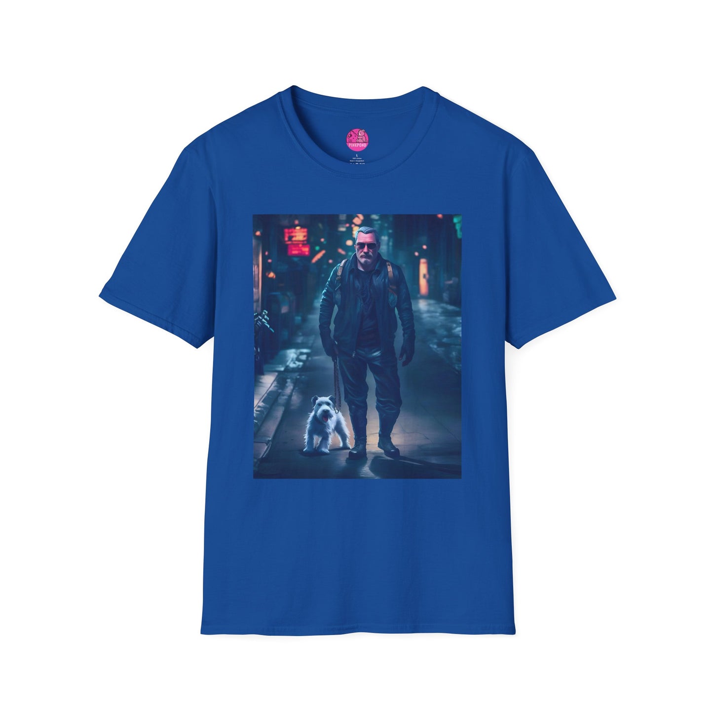 Midnight Stroll Graphic T-Shirt - Artwork by Andrew McCarter