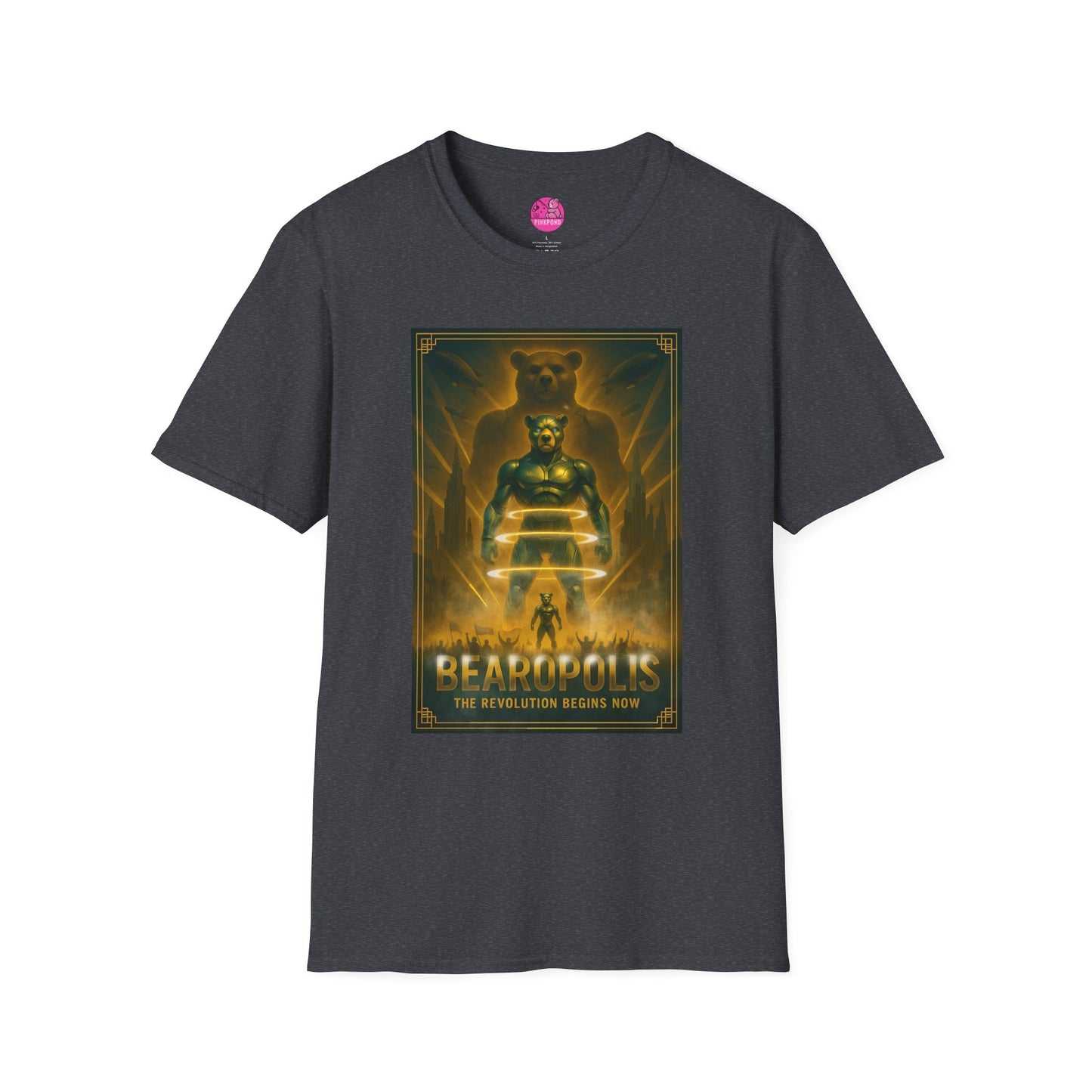 Bearopolis Revolution - Robo Bear T-Shirt