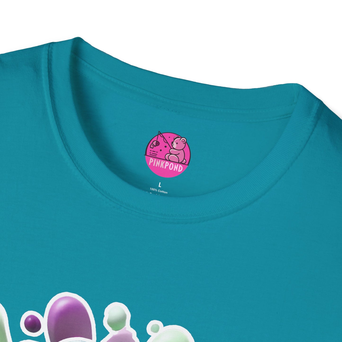 Eugene the Elephant T-Shirt - Unisex Softstyle Tee with Big Ears and Playful Charm