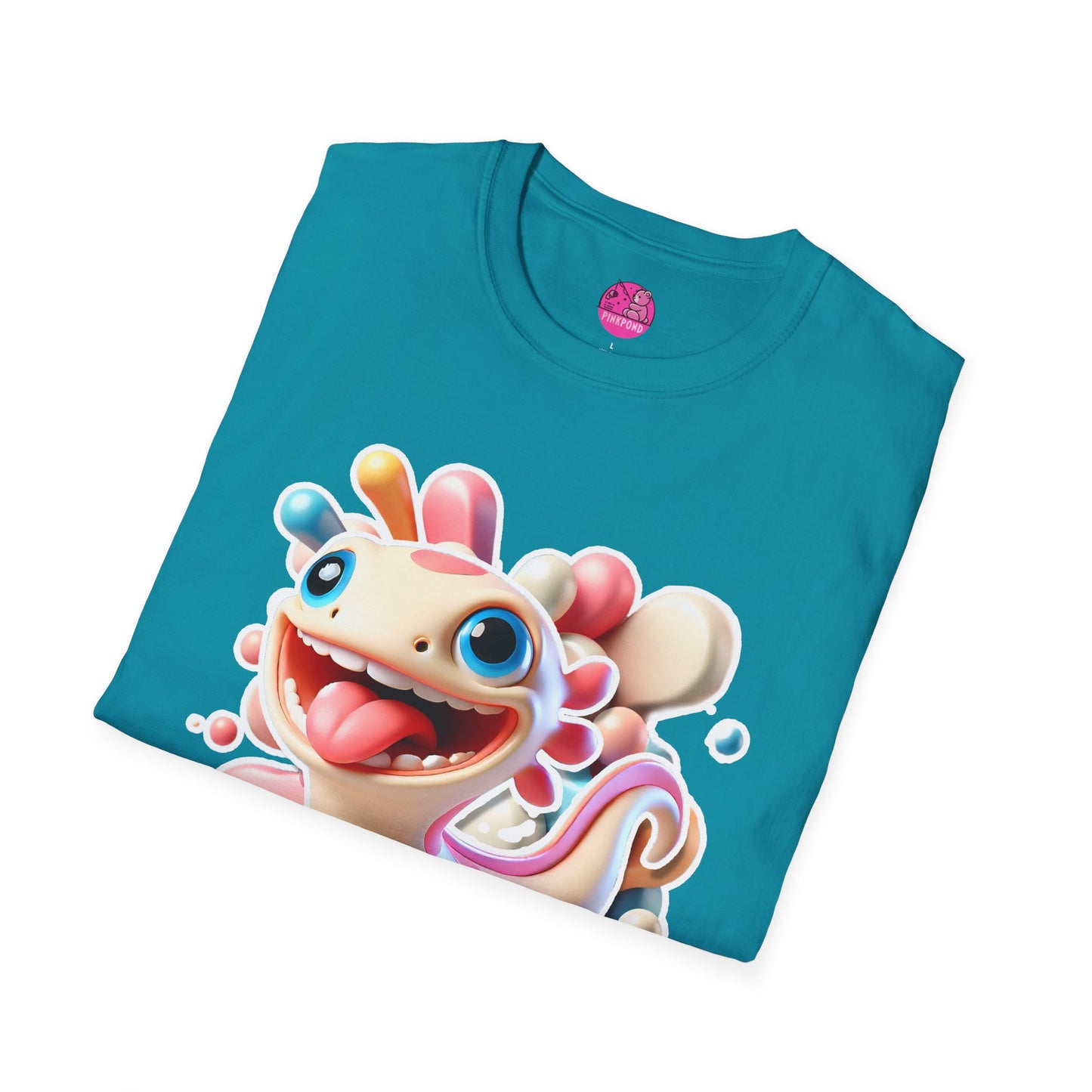 Gordon Gekko T-Shirt – The Lively Lizard with a Big Personality! - Unisex Softstyle Tee
