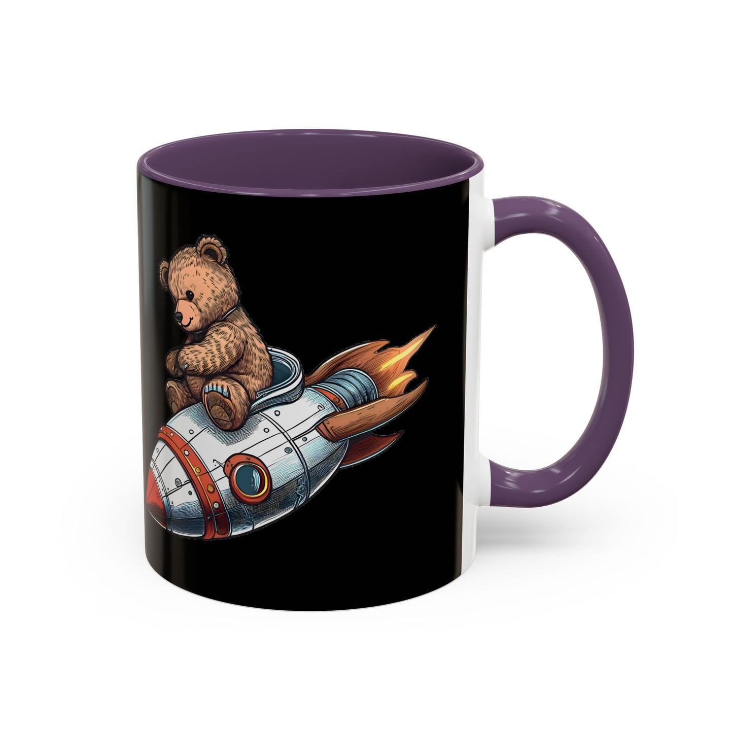 Rocket Bear Style 2 Mug - Adventure Coffee Cup for Space Lovers & Dreamers